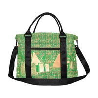 Nubia (Green) Large Capacity Duffle Bag (6 Colors Available) - Conscious Apparel Store