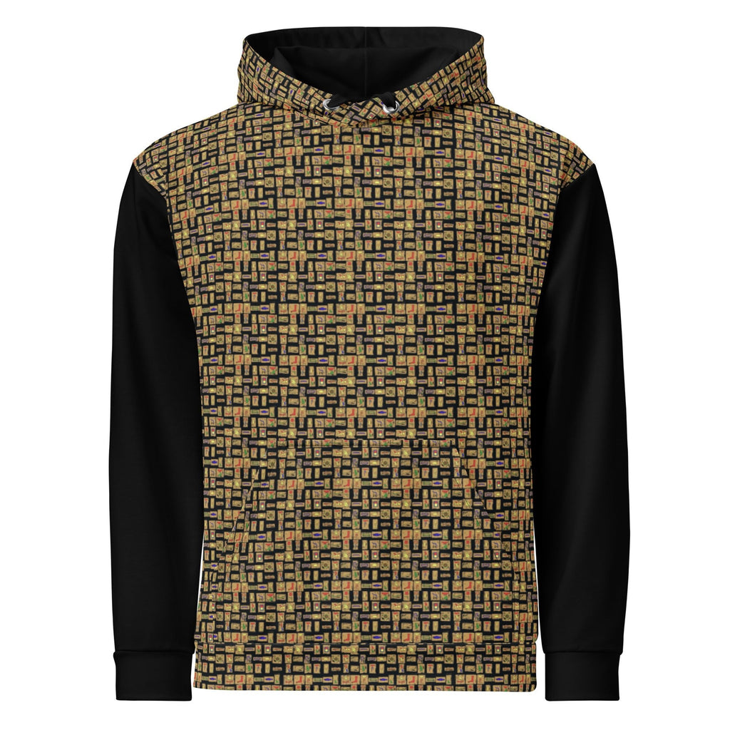 Nubia II (Black) Unisex Pullover Hoodie - Conscious Apparel Store
