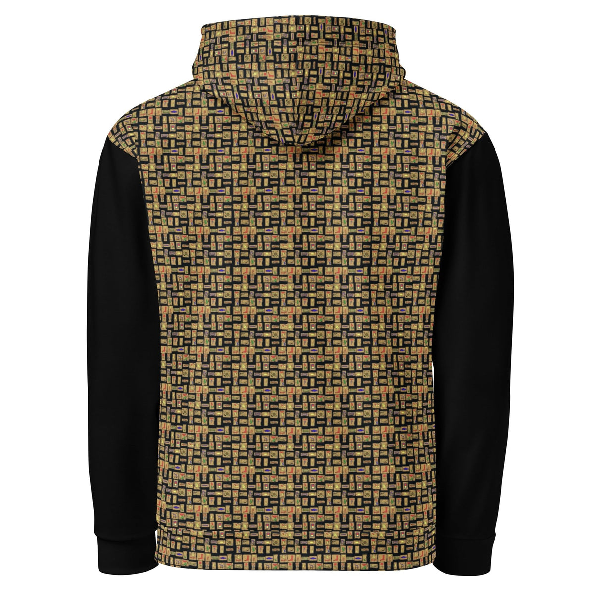 Nubia II (Black) Unisex Pullover Hoodie - Conscious Apparel Store