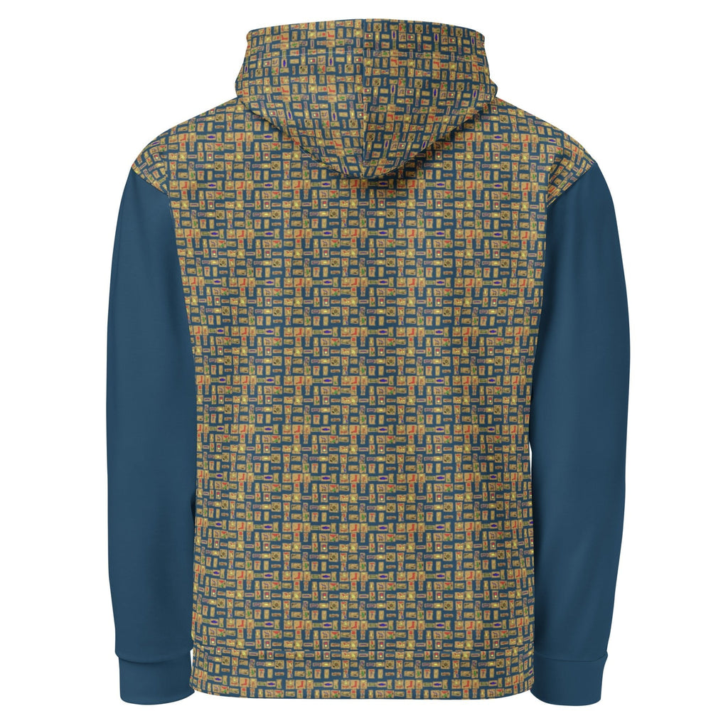 Nubia II (blue) Unisex Pullover Hoodie - Conscious Apparel Store
