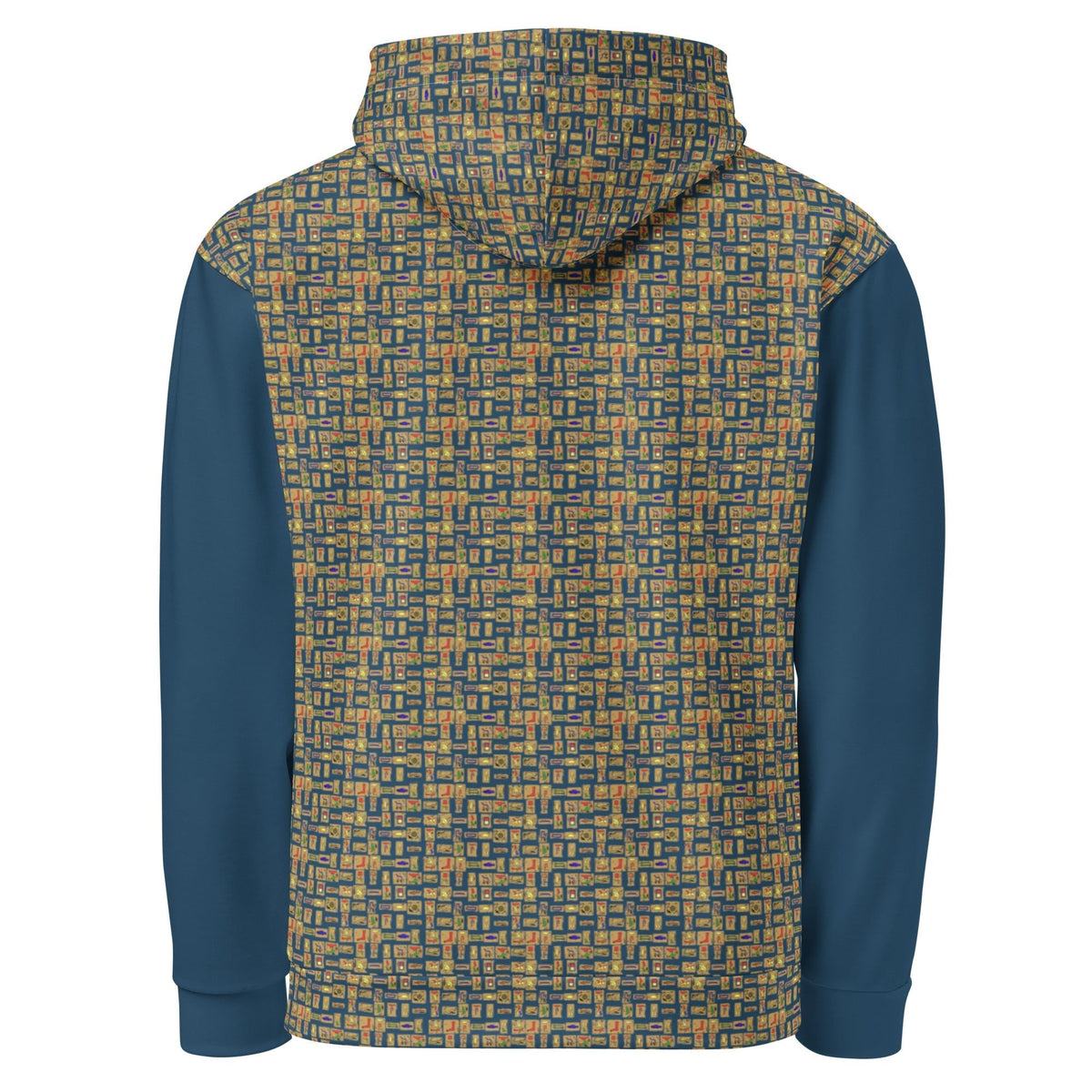 Nubia II (blue) Unisex Pullover Hoodie - Conscious Apparel Store