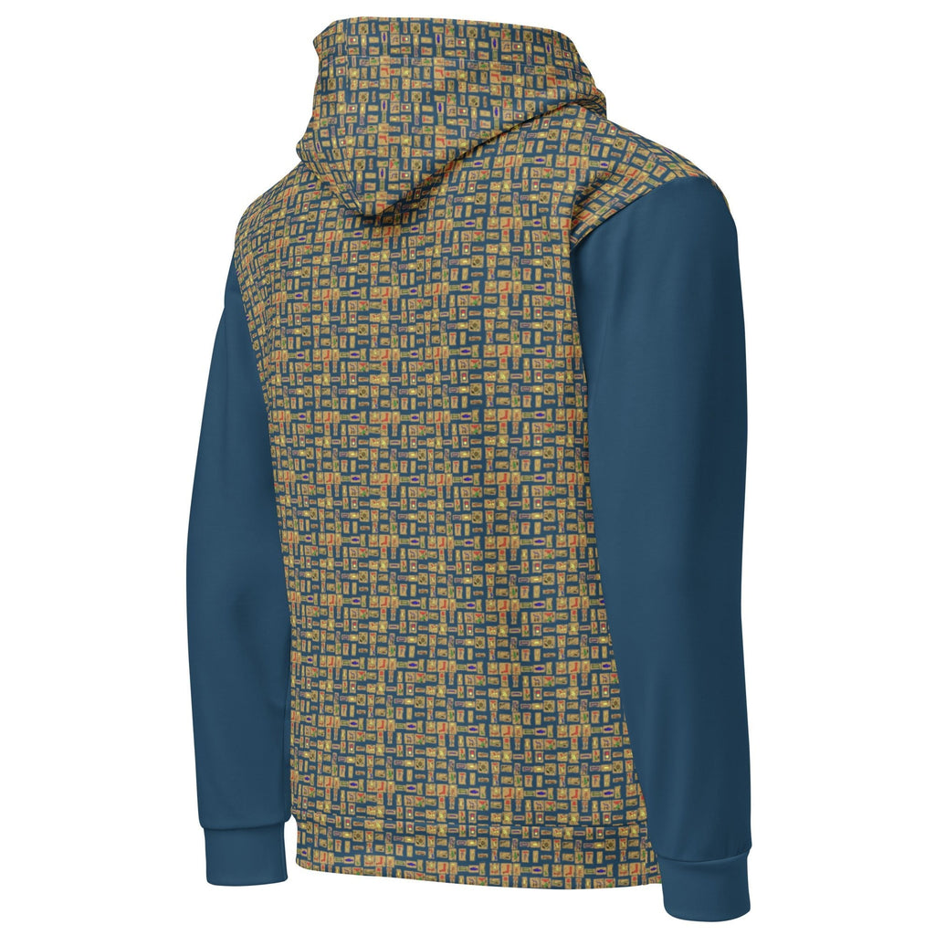 Nubia II (blue) Unisex Pullover Hoodie - Conscious Apparel Store