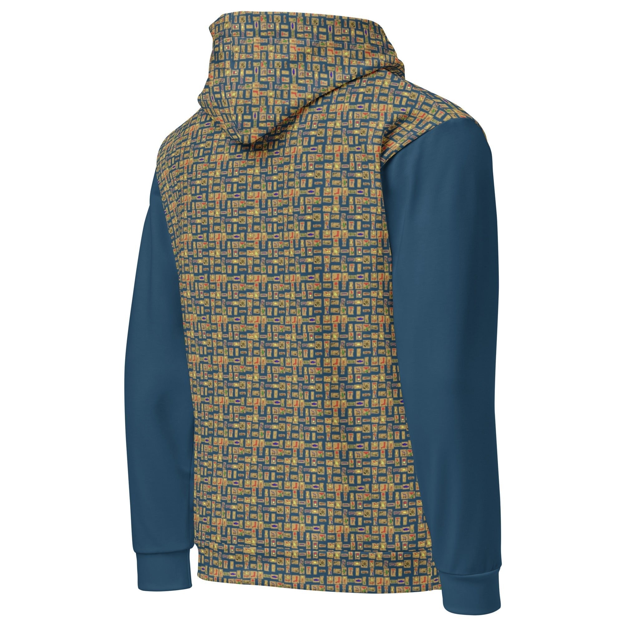 Nubia II (blue) Unisex Pullover Hoodie - Conscious Apparel Store