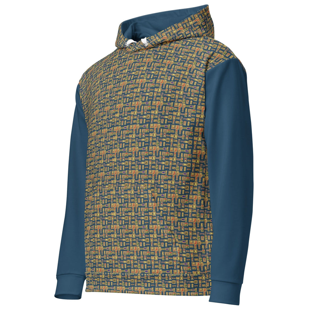 Nubia II (blue) Unisex Pullover Hoodie - Conscious Apparel Store
