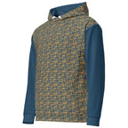 Nubia II (blue) Unisex Pullover Hoodie - Conscious Apparel Store