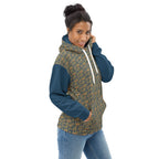 Nubia II (blue) Unisex Pullover Hoodie - Conscious Apparel Store