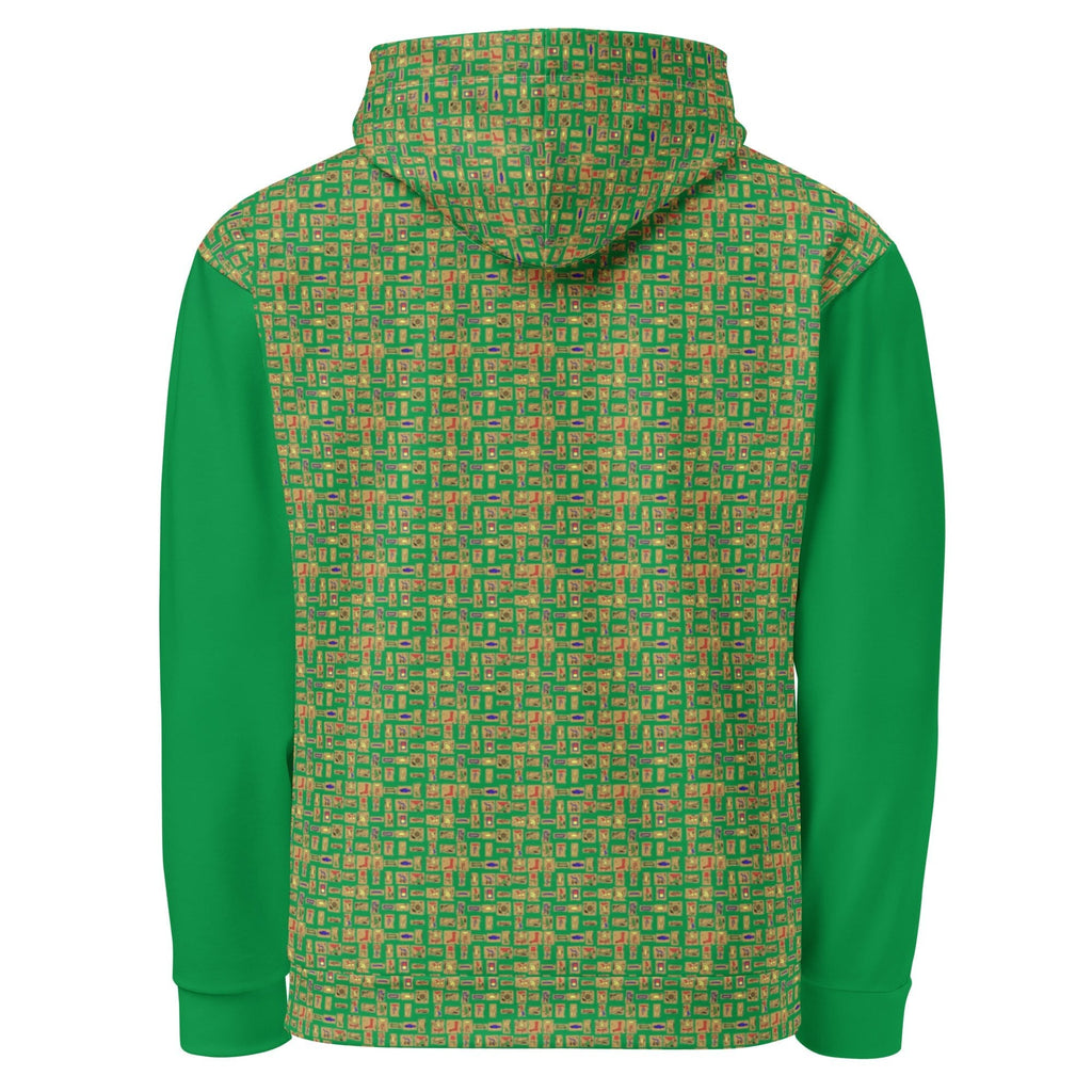 Nubia II (Green) Unisex Pullover Hoodie - Conscious Apparel Store
