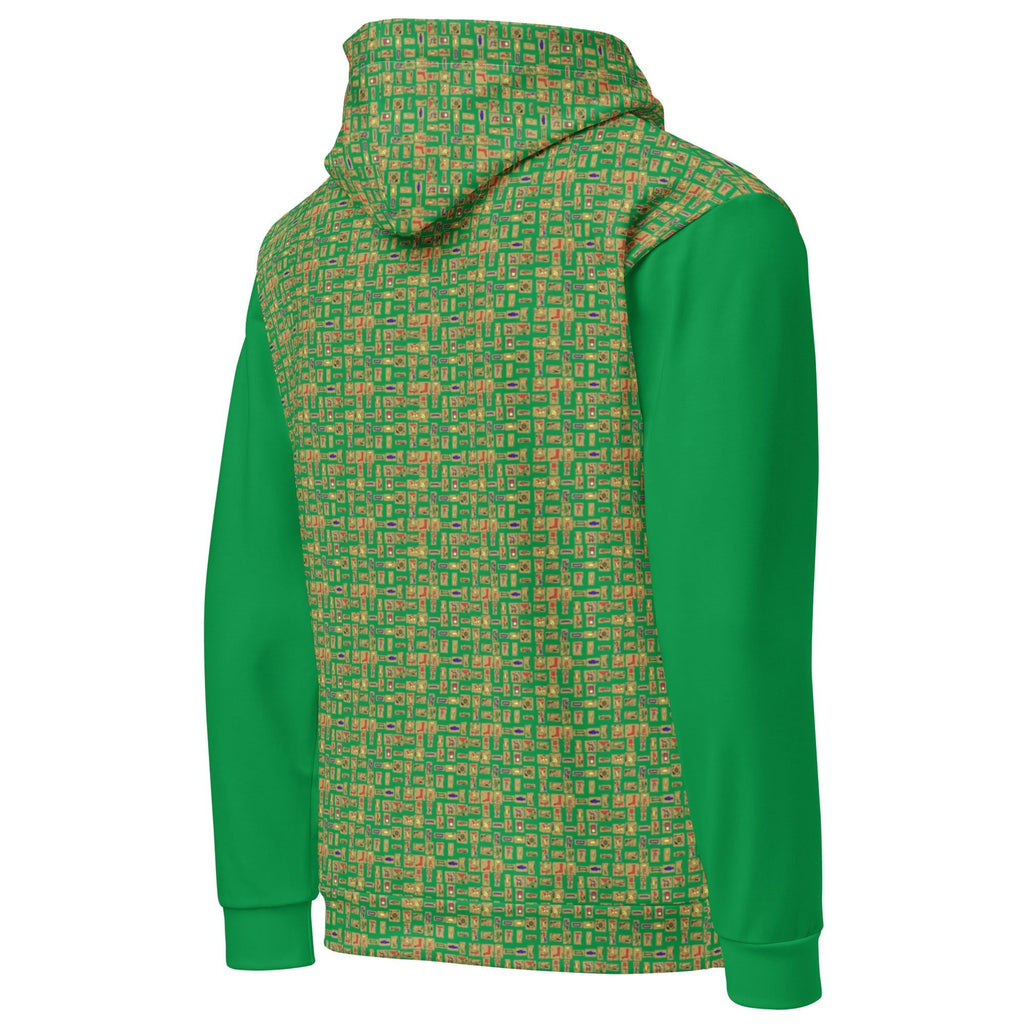 Nubia II (Green) Unisex Pullover Hoodie - Conscious Apparel Store