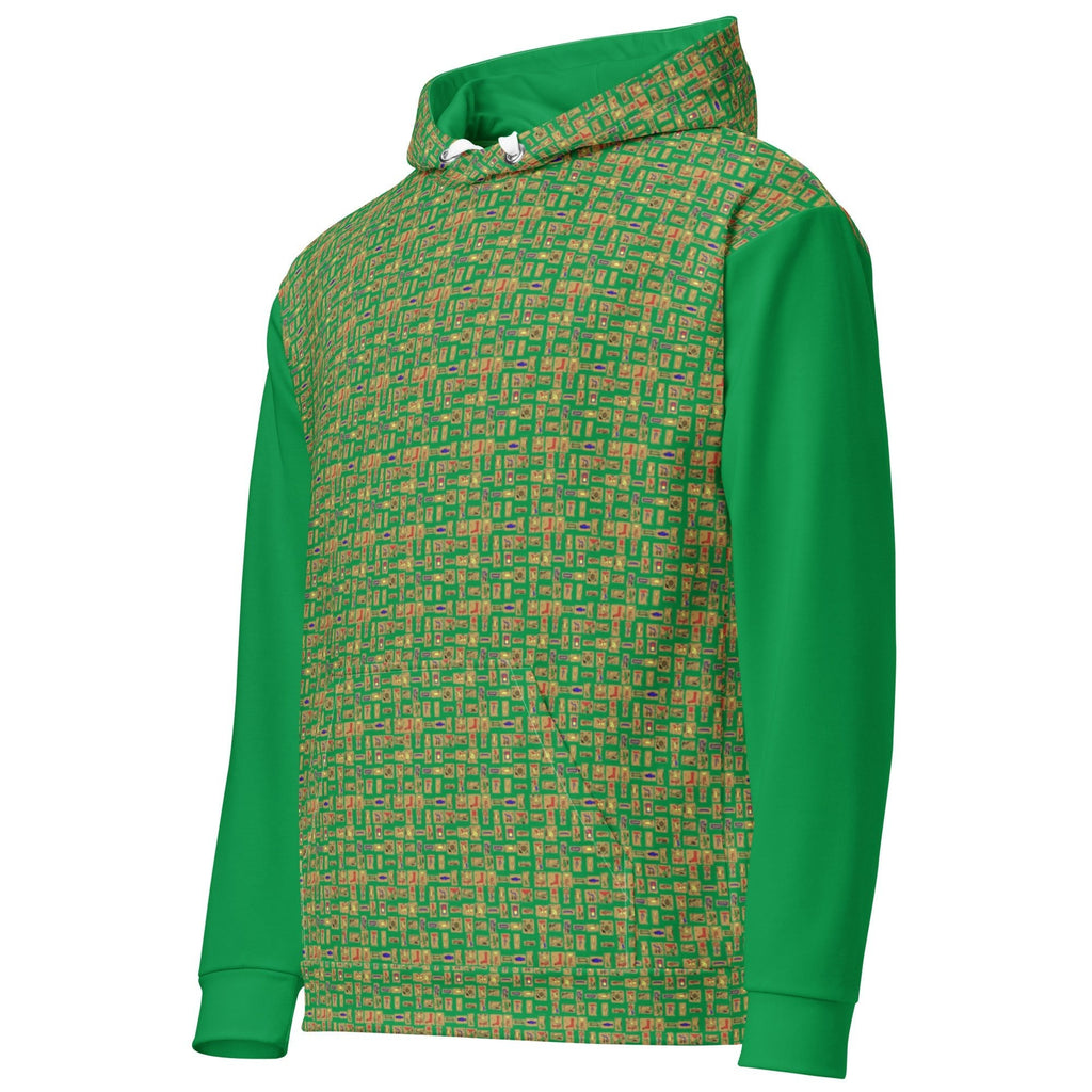 Nubia II (Green) Unisex Pullover Hoodie - Conscious Apparel Store
