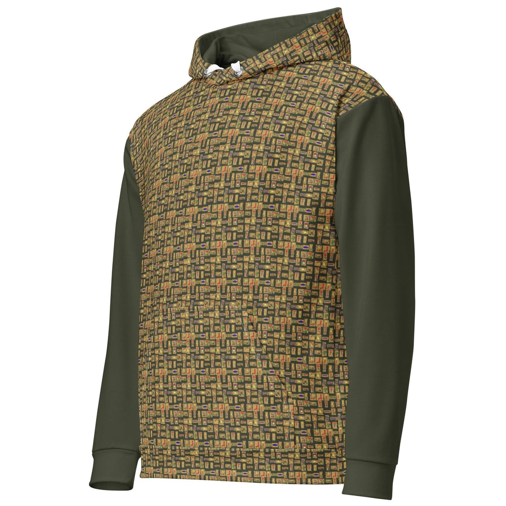 Nubia II (Olive) Unisex Pullover Hoodie - Conscious Apparel Store