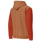 Nubia II (Red - Rust) Unisex Hoodie - Conscious Apparel Store