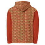 Nubia II (Red - Rust) Unisex Hoodie - Conscious Apparel Store
