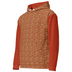 Nubia II (Red-Rust) Unisex Pullover Hoodie - Conscious Apparel Store