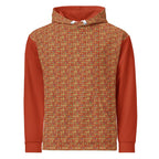 Nubia II (Red-Rust) Unisex Pullover Hoodie - Conscious Apparel Store