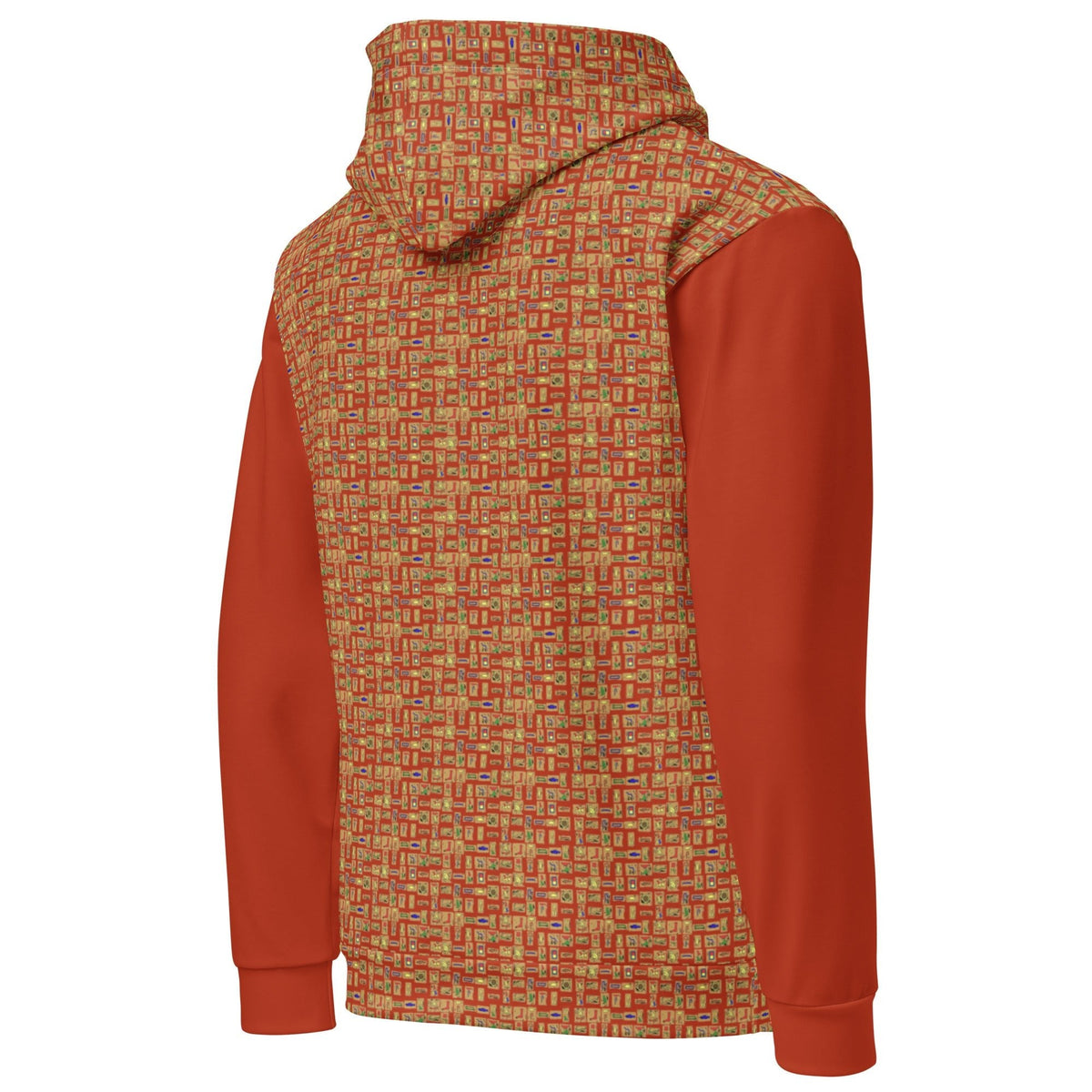 Nubia II (Red-Rust) Unisex Pullover Hoodie - Conscious Apparel Store