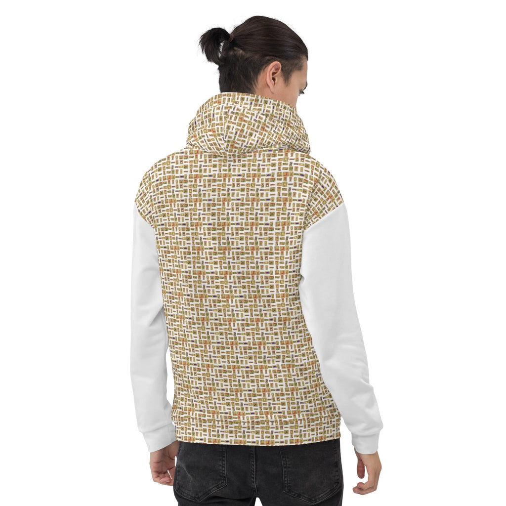 Nubia II (white) Unisex Pullover Hoodie - Conscious Apparel Store