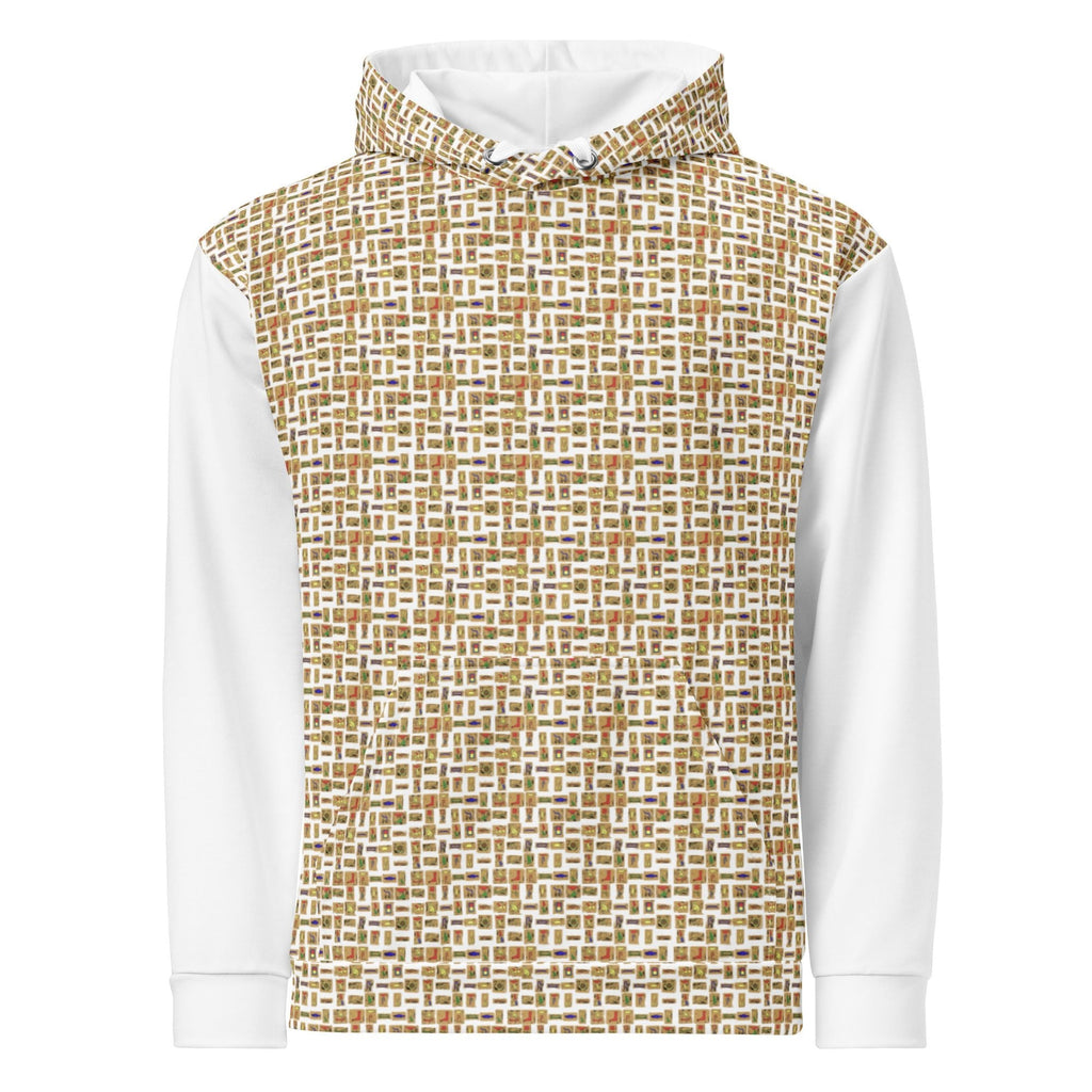 Nubia II (white) Unisex Pullover Hoodie - Conscious Apparel Store