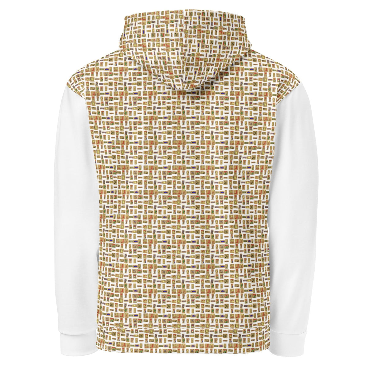 Nubia II (white) Unisex Pullover Hoodie - Conscious Apparel Store