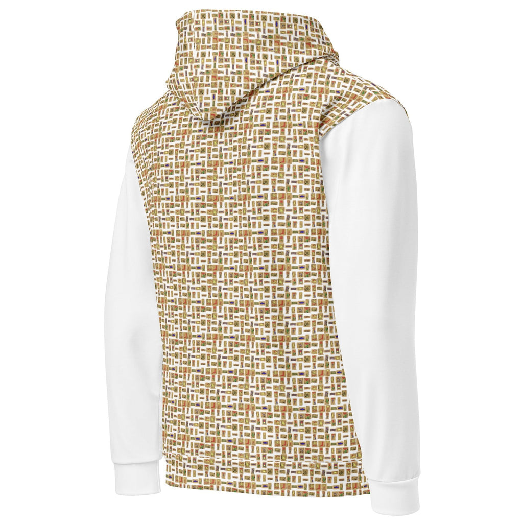 Nubia II (white) Unisex Pullover Hoodie - Conscious Apparel Store