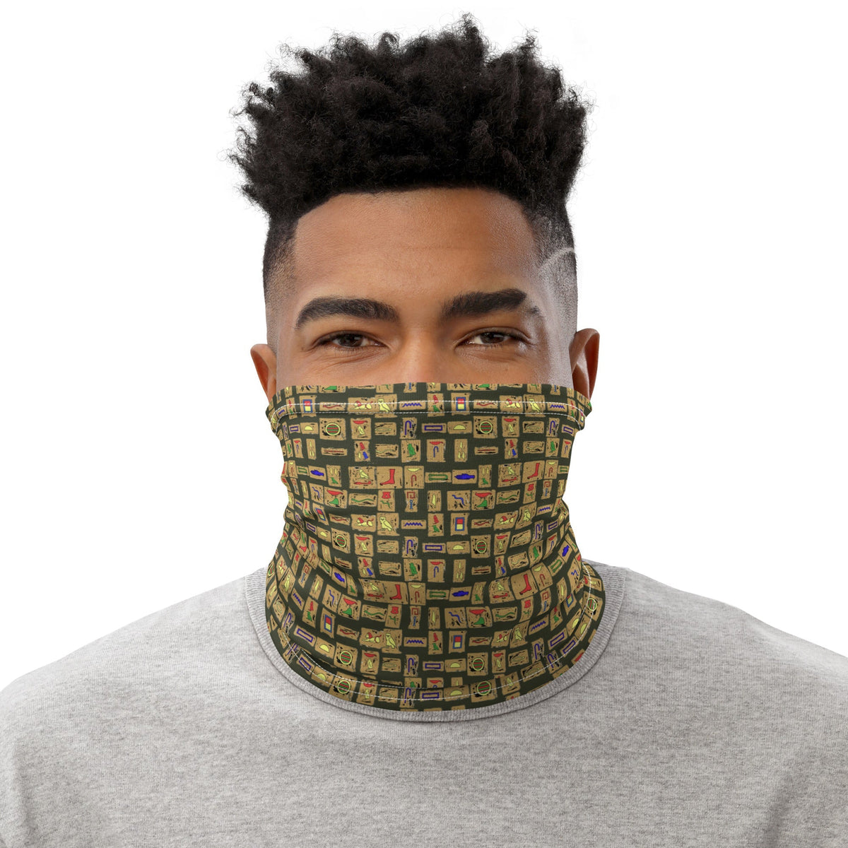 Nubia Neck Gaiter (Olive) (6 Colors Available) - Conscious Apparel Store