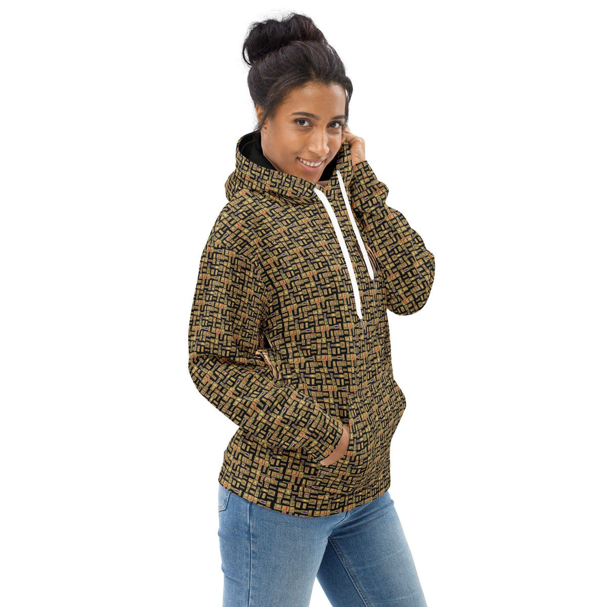 Nubia Pyramids (Black) Unisex Pullover Hoodie (6 Colors Available) - Conscious Apparel Store