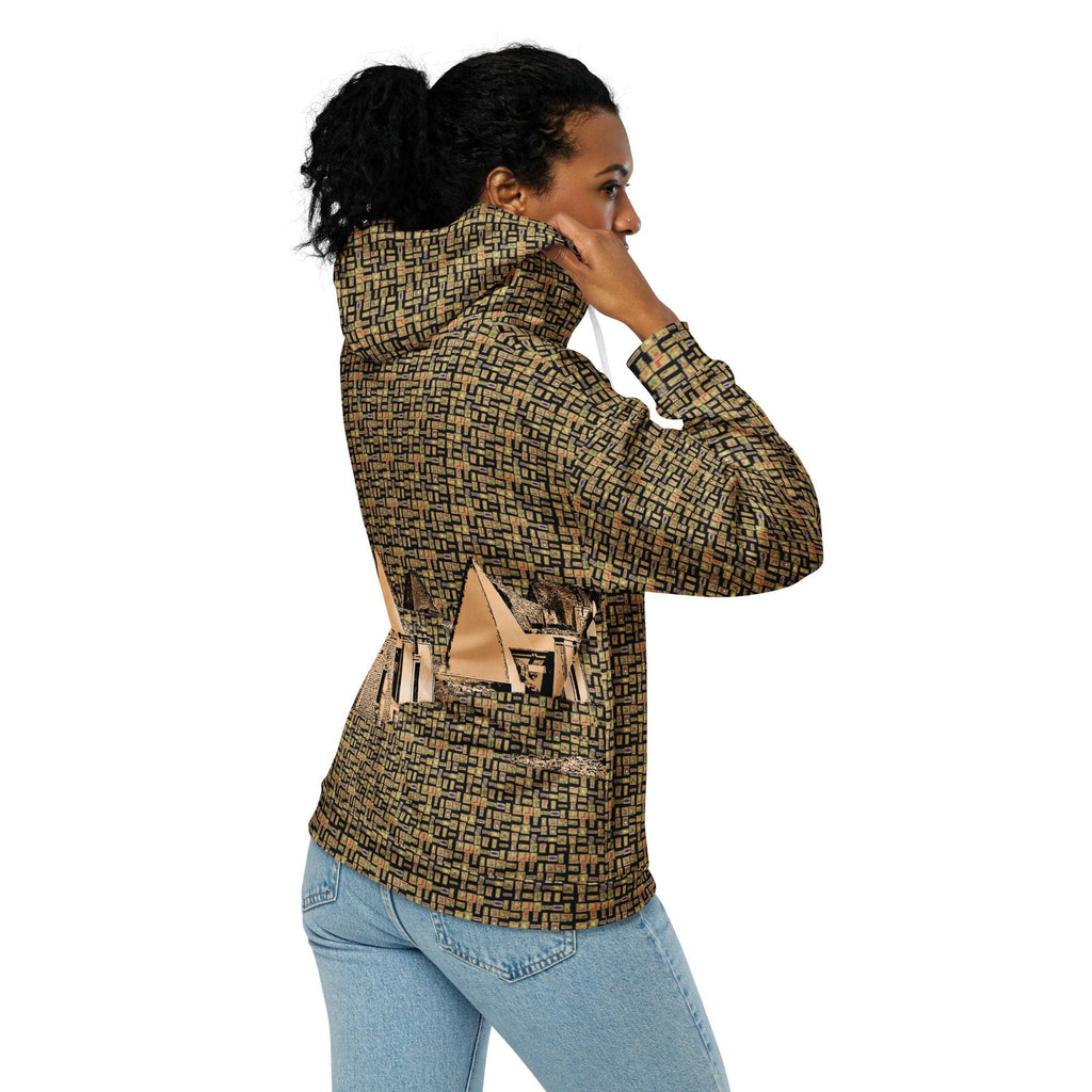 Nubia Pyramids (Black) Unisex zip hoodie (6Colors Available) - Conscious Apparel Store