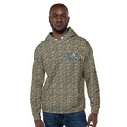 Nubia Pyramids (Blue) Unisex Pullover Hoodie (6 Colors Available) - Conscious Apparel Store