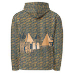 Nubia Pyramids (Blue) Unisex Pullover Hoodie (6 Colors Available) - Conscious Apparel Store