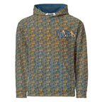 Nubia Pyramids (Blue) Unisex Pullover Hoodie (6 Colors Available) - Conscious Apparel Store
