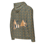 Nubia Pyramids (Blue) Unisex zip hoodie (6Colors Available) - Conscious Apparel Store
