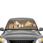 Nubia Pyramids Car Sun Shade Umbrella 58"x29" (6 Colors Available) - Conscious Apparel Store
