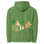 Nubia Pyramids (Green) Unisex Pullover Hoodie (6 Colors Available) - Conscious Apparel Store