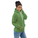 Nubia Pyramids (Green) Unisex Pullover Hoodie (6 Colors Available) - Conscious Apparel Store