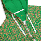 Nubia Pyramids (Green) Unisex zip hoodie (6Colors Available) - Conscious Apparel Store