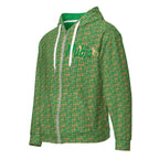 Nubia Pyramids (Green) Unisex zip hoodie (6Colors Available) - Conscious Apparel Store