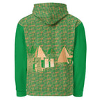 Nubia Pyramids II (Green) Unisex Pullover Hoodie (6 Colors Available) - Conscious Apparel Store