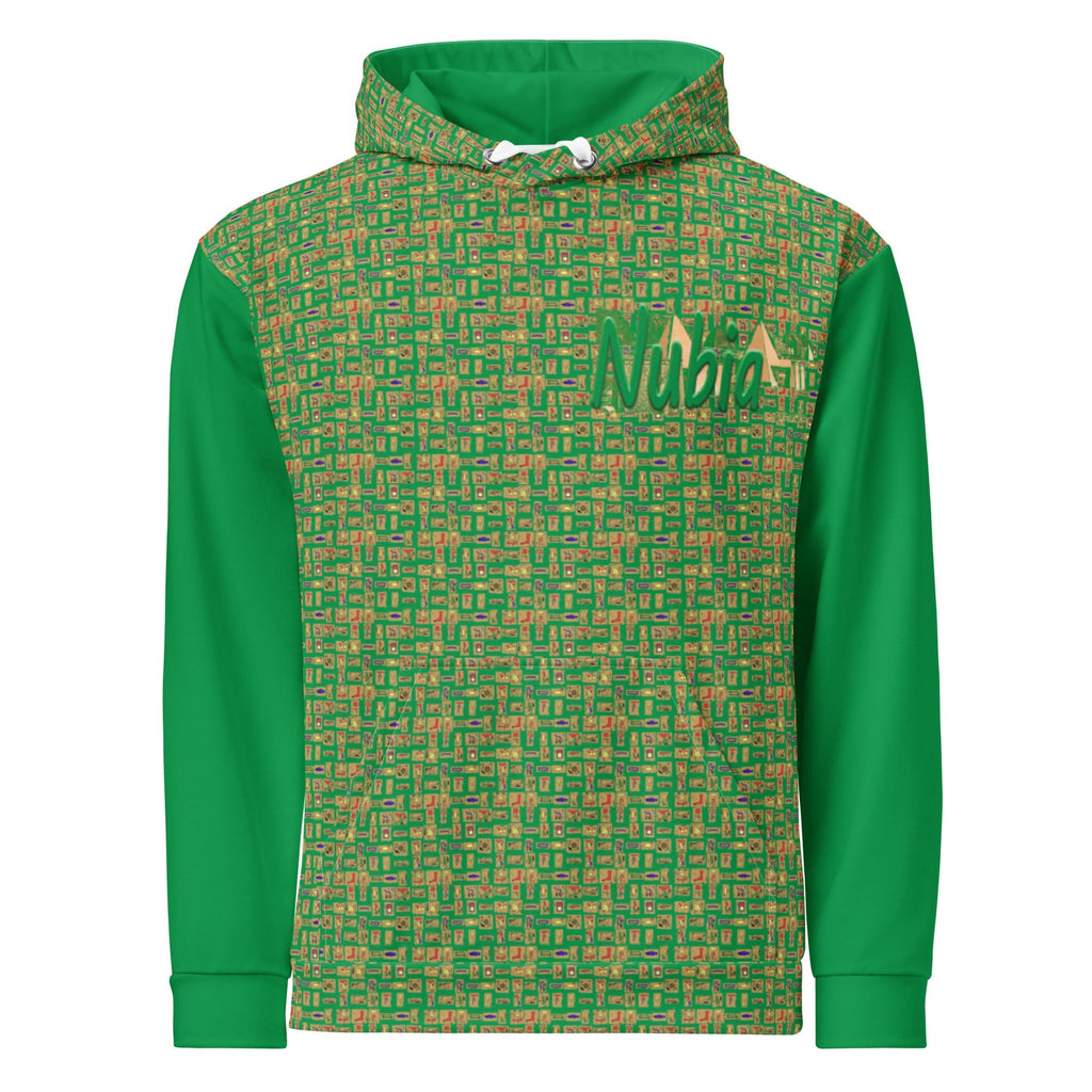 Nubia Pyramids II (Green) Unisex Pullover Hoodie (6 Colors Available) - Conscious Apparel Store