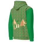 Nubia Pyramids II (Green) Unisex Pullover Hoodie (6 Colors Available) - Conscious Apparel Store