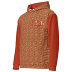 Nubia Pyramids II (Red-Rust) Unisex Pullover Hoodie (6 Colors Available) - Conscious Apparel Store