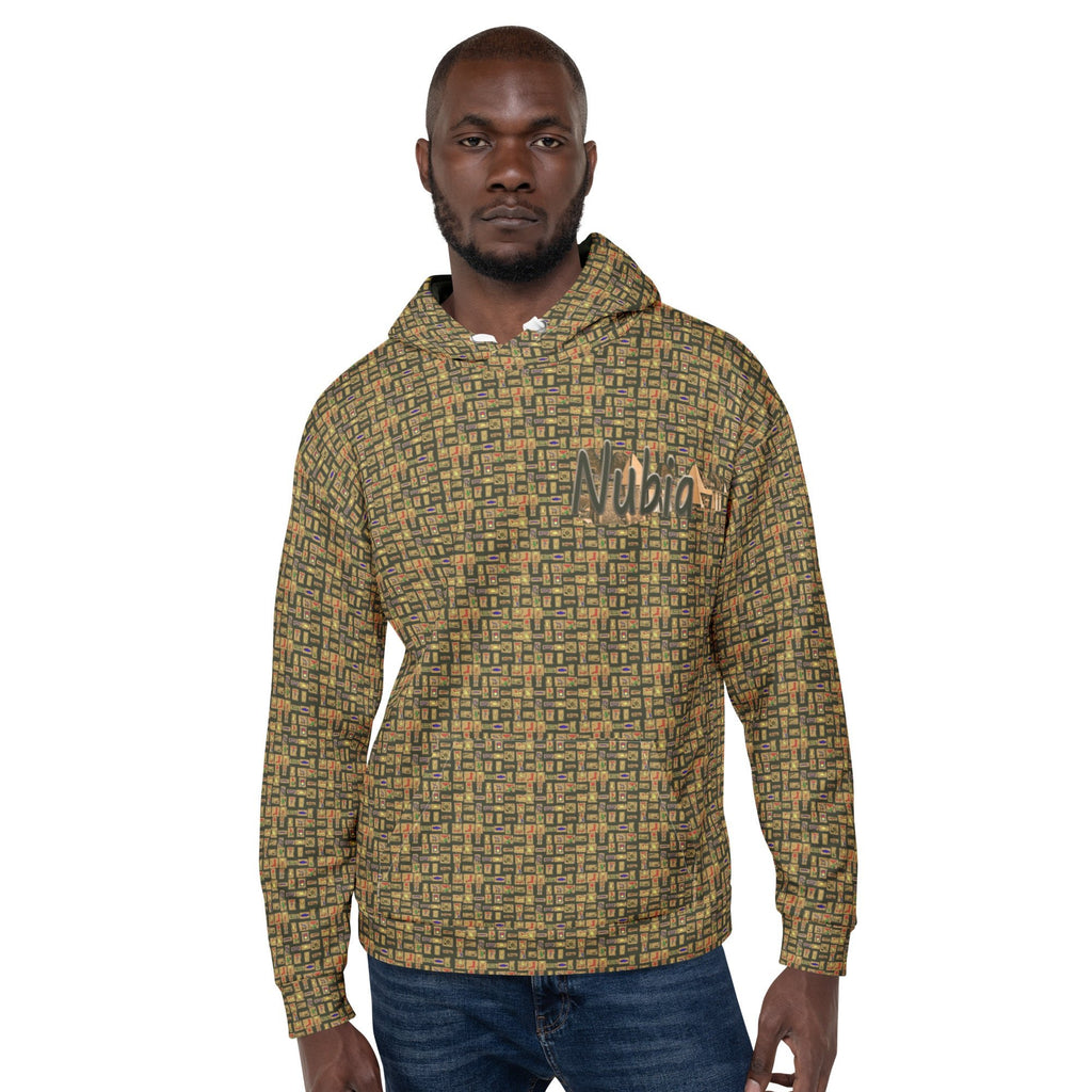 Nubia Pyramids (Olive) Unisex Pullover Hoodie (6 Colors Available) - Conscious Apparel Store
