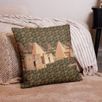 Nubia Pyramids Premium Pillow (Black) (6 Colors Available) - Conscious Apparel Store