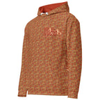 Nubia Pyramids (Red-Rust) Unisex Pullover Hoodie (6 Colors Available) - Conscious Apparel Store