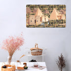 Nubia Pyramids Wall Mounted Decor Key Holder (6 Coors Available) - Conscious Apparel Store