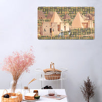 Nubia Pyramids Wall Mounted Decor Key Holder (6 Coors Available) - Conscious Apparel Store