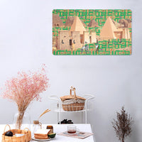 Nubia Pyramids Wall Mounted Decor Key Holder (6 Coors Available) - Conscious Apparel Store
