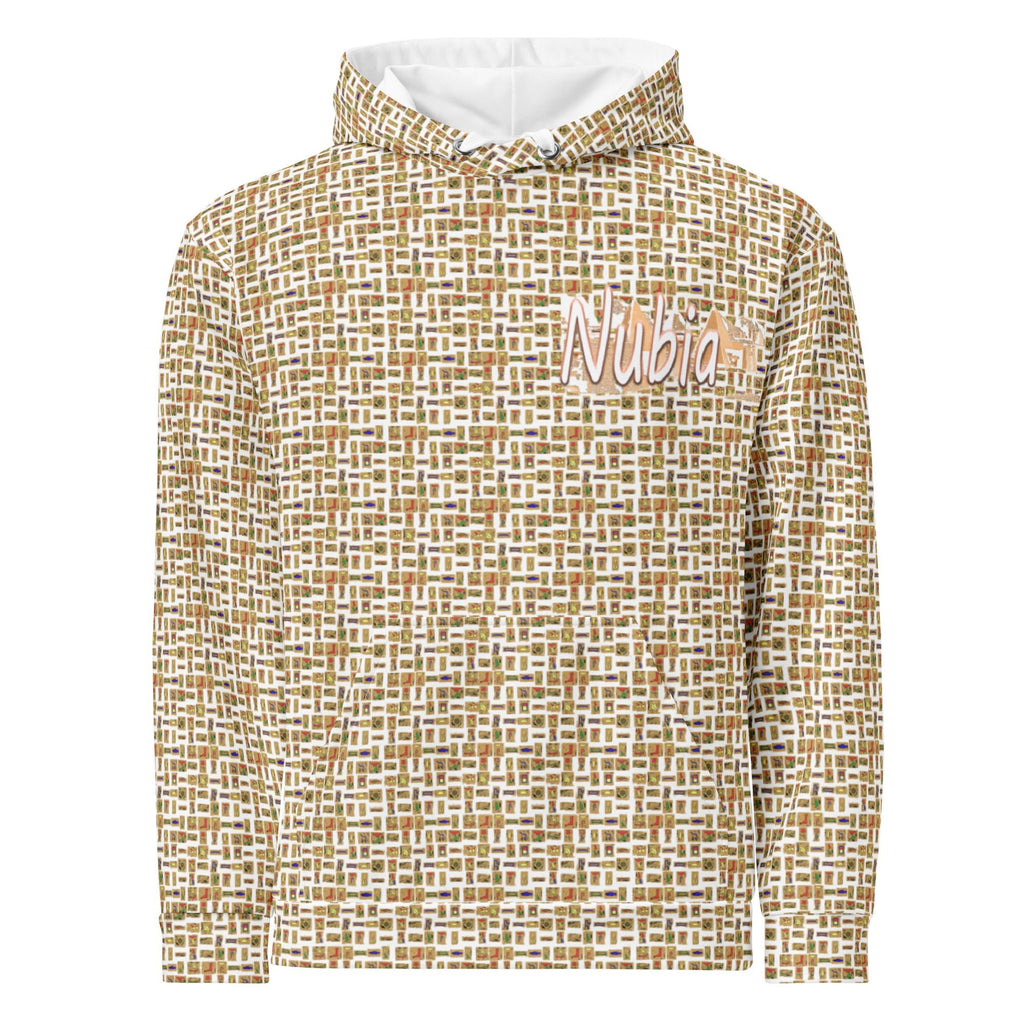 Nubia Pyramids (White) Unisex Pullover Hoodie (6 Colors Available) - Conscious Apparel Store