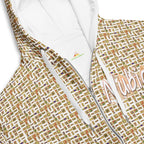 Nubia Pyramids (White) Unisex zip hoodie (6Colors Available) - Conscious Apparel Store