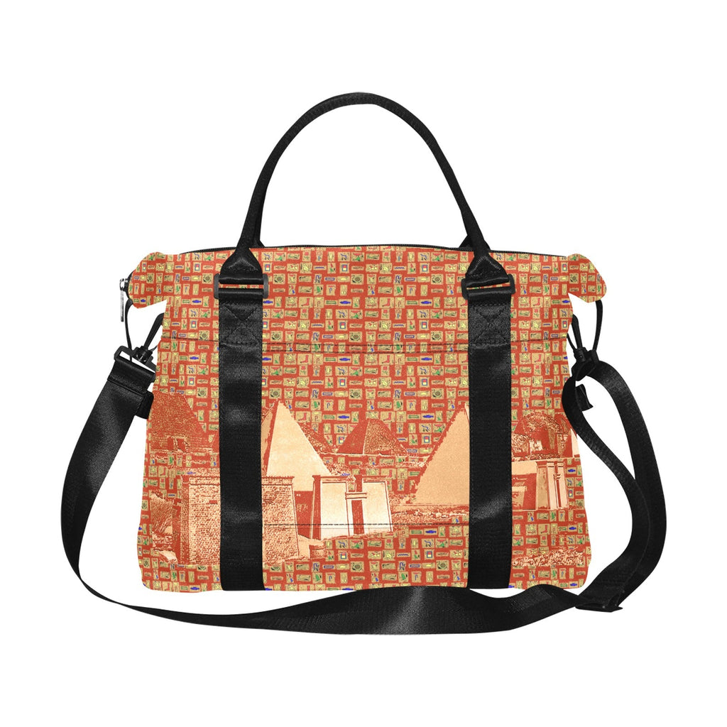 Nubia (Red - Rust) Large Capacity Duffle Bag (6 Colors Available) - Conscious Apparel Store