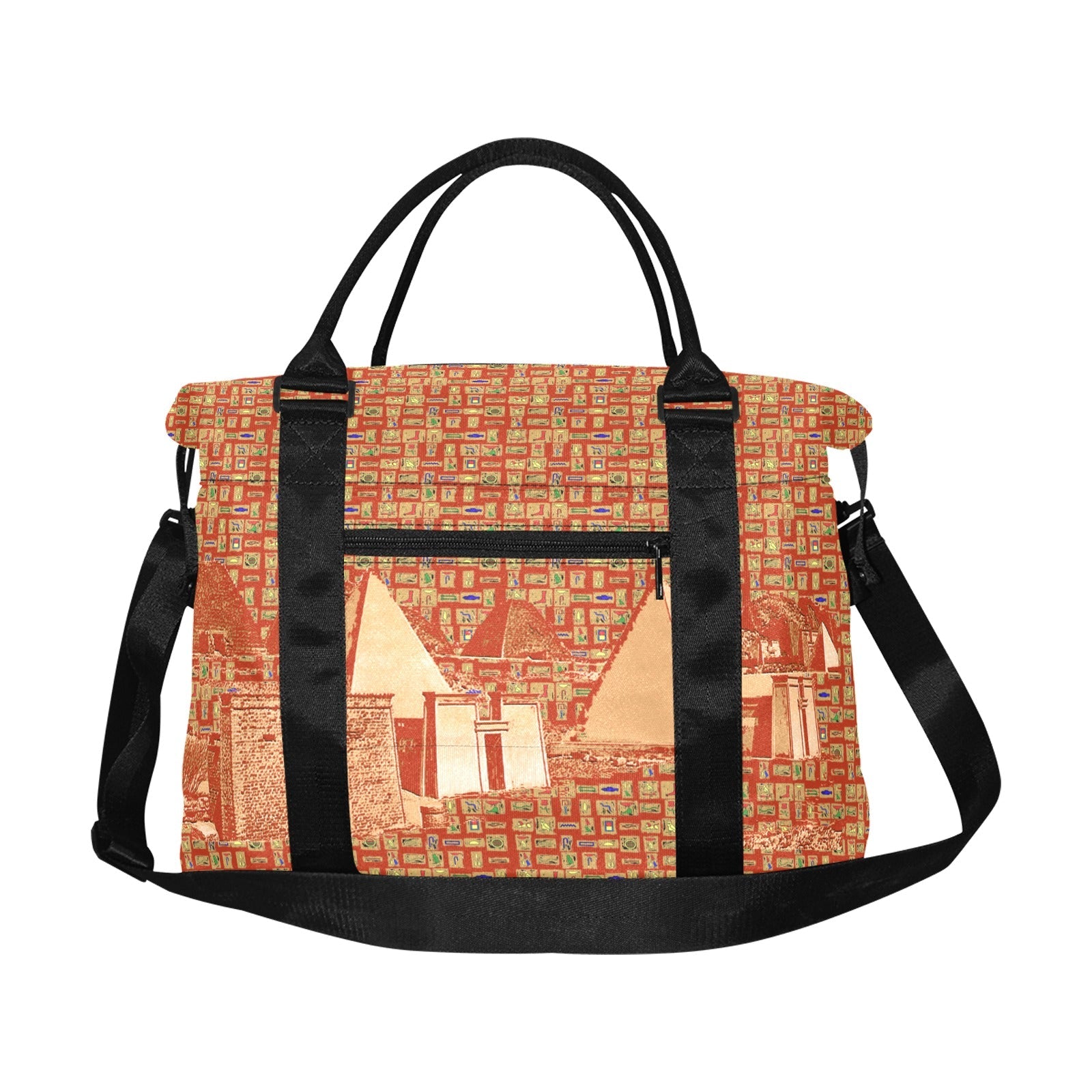 Nubia (Red - Rust) Large Capacity Duffle Bag (6 Colors Available) - Conscious Apparel Store