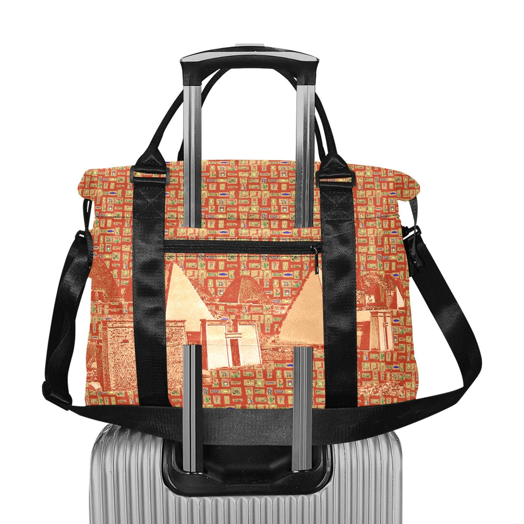 Nubia (Red - Rust) Large Capacity Duffle Bag (6 Colors Available) - Conscious Apparel Store